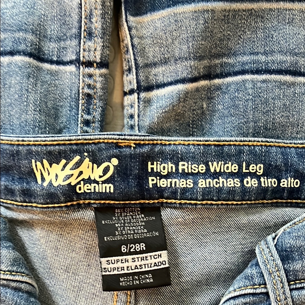 Massimo Blue High Rise Jeans
